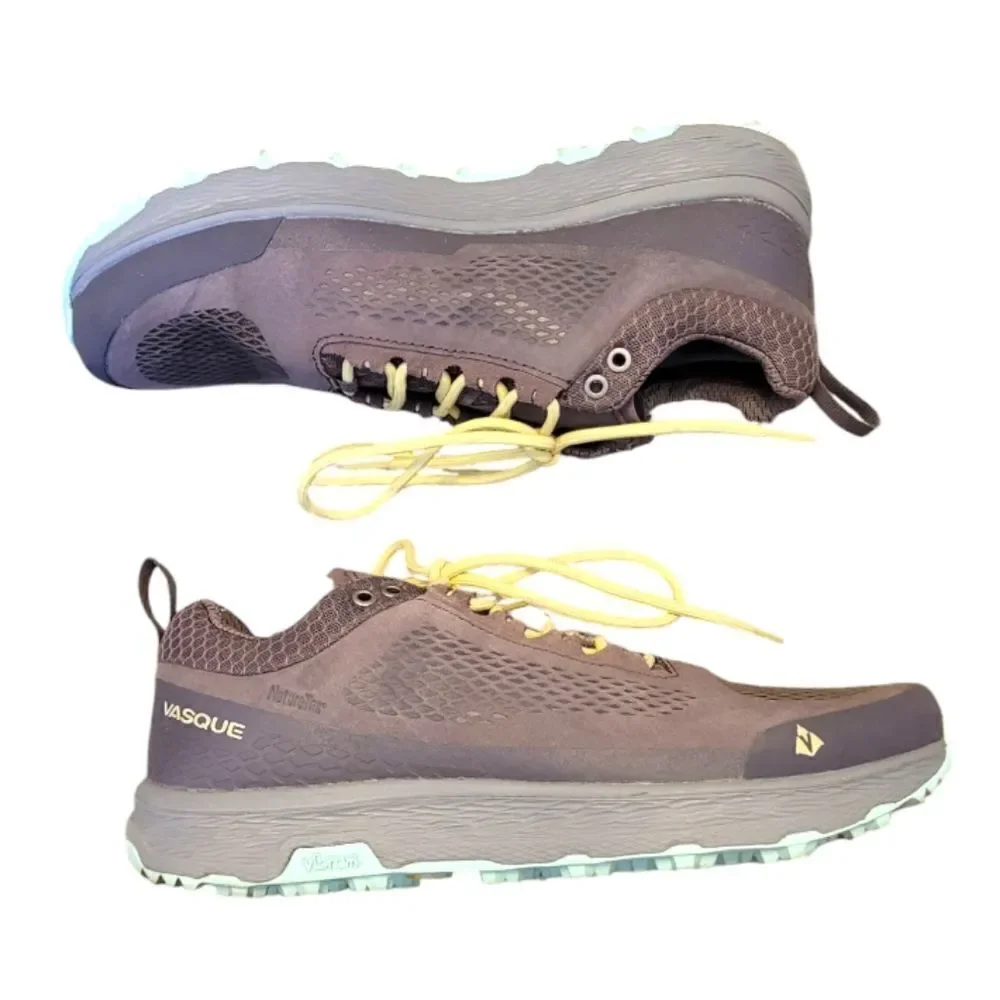 Vasque Brown Breeze LT NTX Suede Low Hiking Shoes - Waterproof